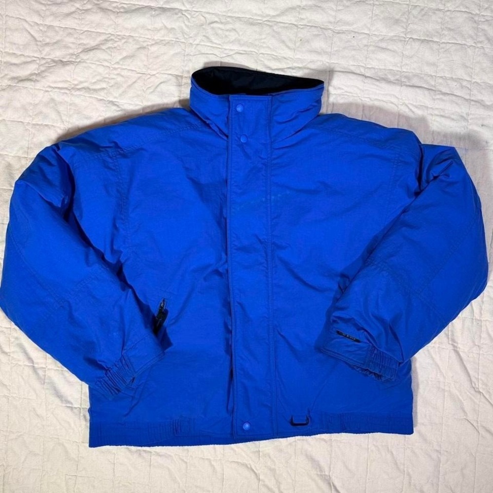 Vintage Eddie Bauer Goose Down Jacket – 80s/90s – Men's XL/XXL – Cobalt Blue